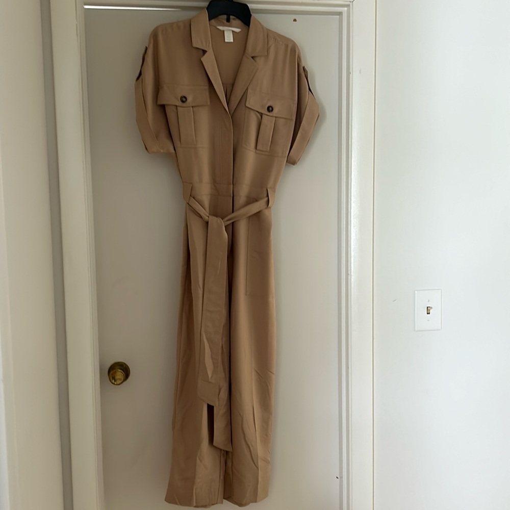 NWOT  H&M Womens Cargo Jumpsuit